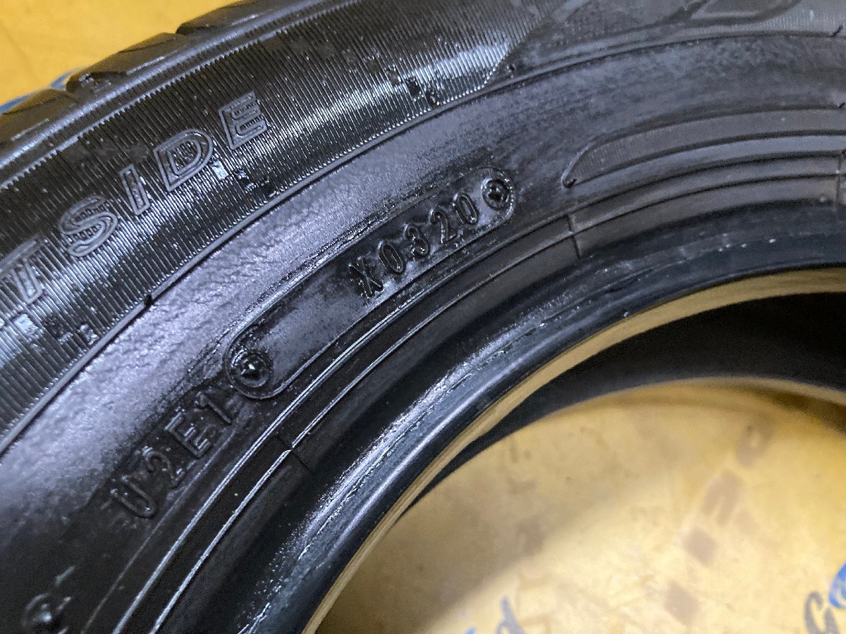 K-1031☆2020年製☆145/80R13 DUNLOP ENASAVE EC204 残溝約4.5㎜☆軽自動車全般☆４本セット☆_画像9