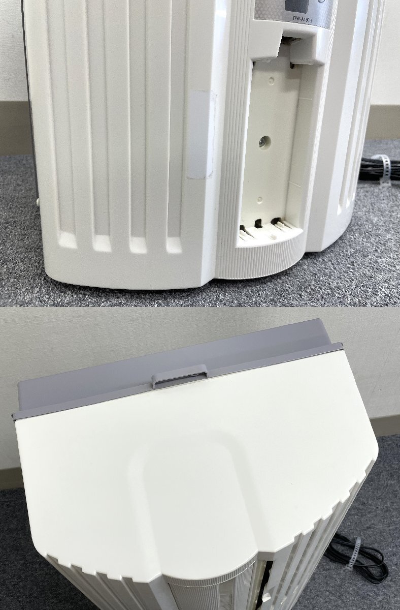 TOYOTOMI/トヨトミ TIW-A180G 窓用エアコン 畳数のめやすは本文に記載 1.6KW ホワイト ルームエアコン ウィンドウエアコン 冷房 2016年製の画像6