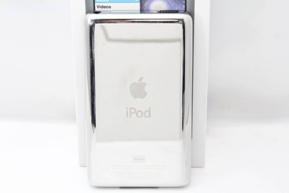 ★【限定！美品】 Apple iPod classic 160GB Black アイポッド クラシック ブラック MC297J/A ★ 20240330 No1の画像4