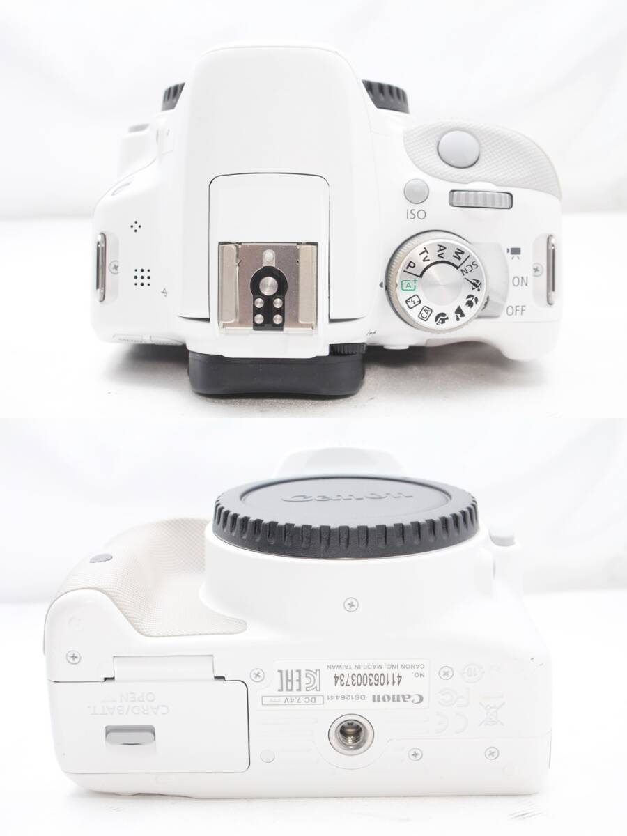 ★【限定！美品 一眼レフ スターティングセット】 Canon EOS Kiss X7 ホワイト ★ EF-S18-55mm F3.5-5.6 IS STM_画像6