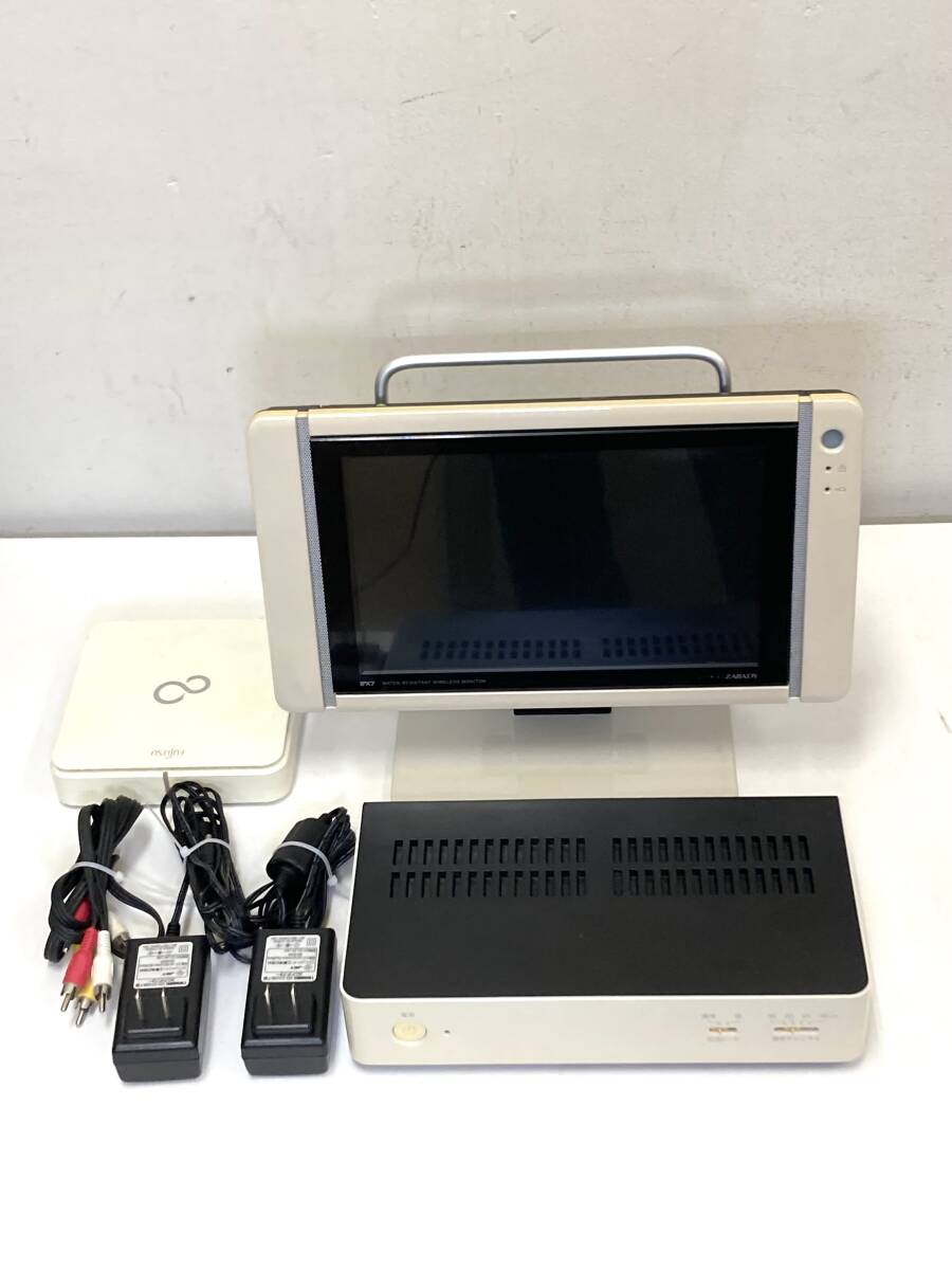 ツインバード 防水テレビ モニター VW-J107 & 富士通 ワイヤレス ツインバード 防水テレビ モニター VW-J107 & 富士通 ワイヤレス