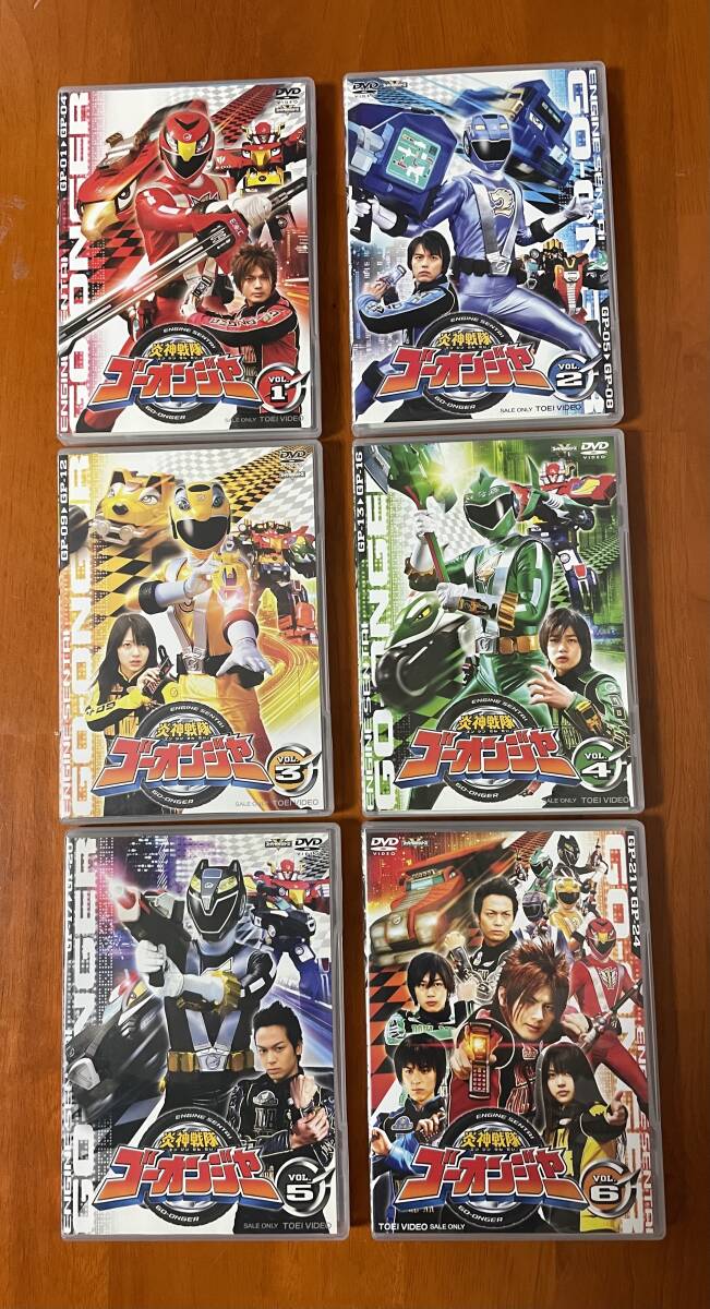  Engine Sentai Go-onger DVD all 12 volume set 