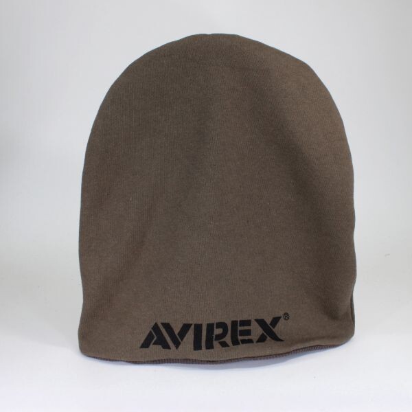 アヴィレックス ニットキャップ AVIREX REVERSIBLE SWEAT CAP カーキ ミリタリー リバーシブル　メンズ　レディース 新作_画像3