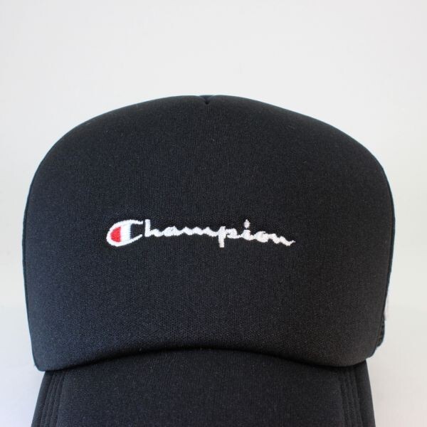 Champion チャンピオン メッシュキャップ キャップ ベーシック ブラック 帽子　野球帽 春夏 新作 メンズ　レディース_画像4