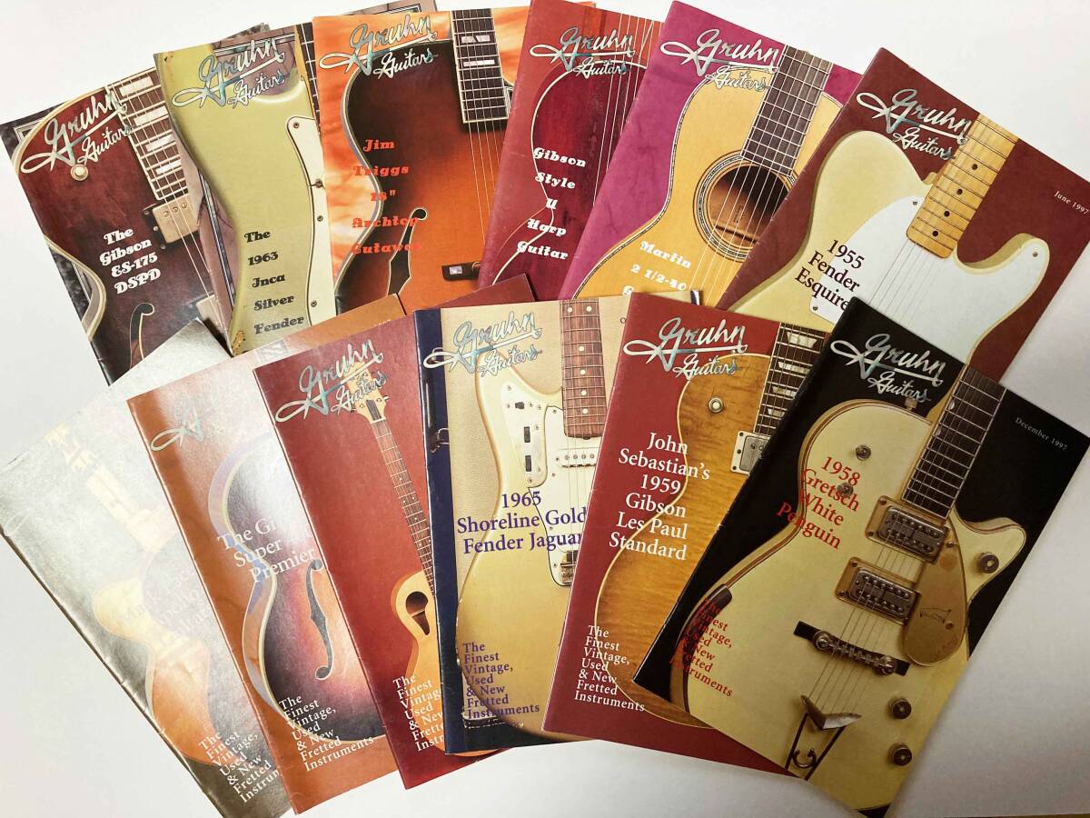 Gruhn Guitars 1997年 グルーン・ギターズ 通販カタログ 1年分 ギブソン、フェンダー、マーチン バンジョー、マンドリン の画像1