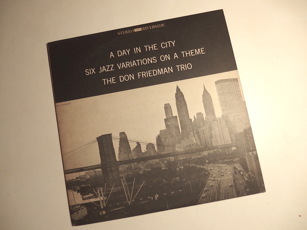 稀少盤 Don Friedman Trio A Day In The City : Six Variations On A Theme ドン・フリードマン_画像1