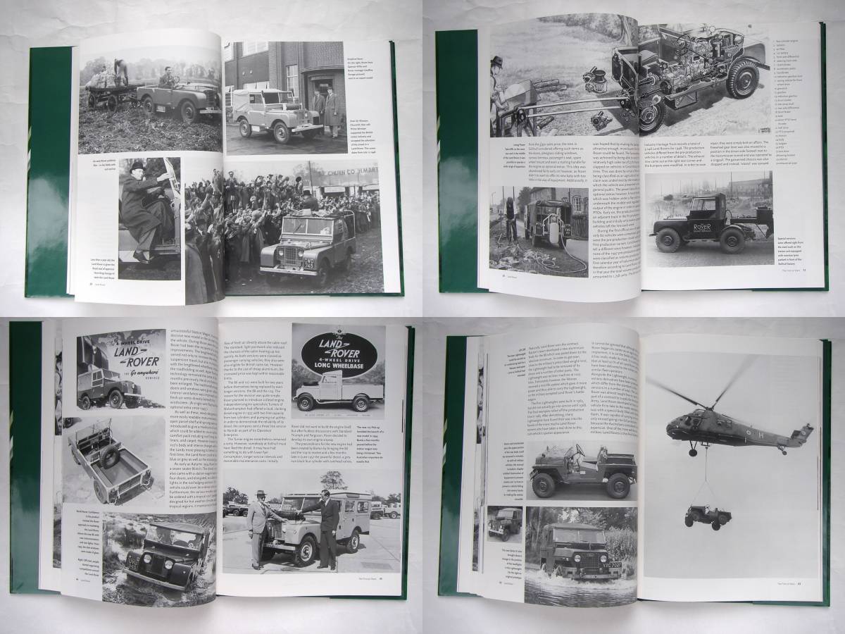 Land Rover 50周年記念本「FIFTY YEARS OF THE BEST 4x4xFAR」 ベスト4X4の50年_画像5