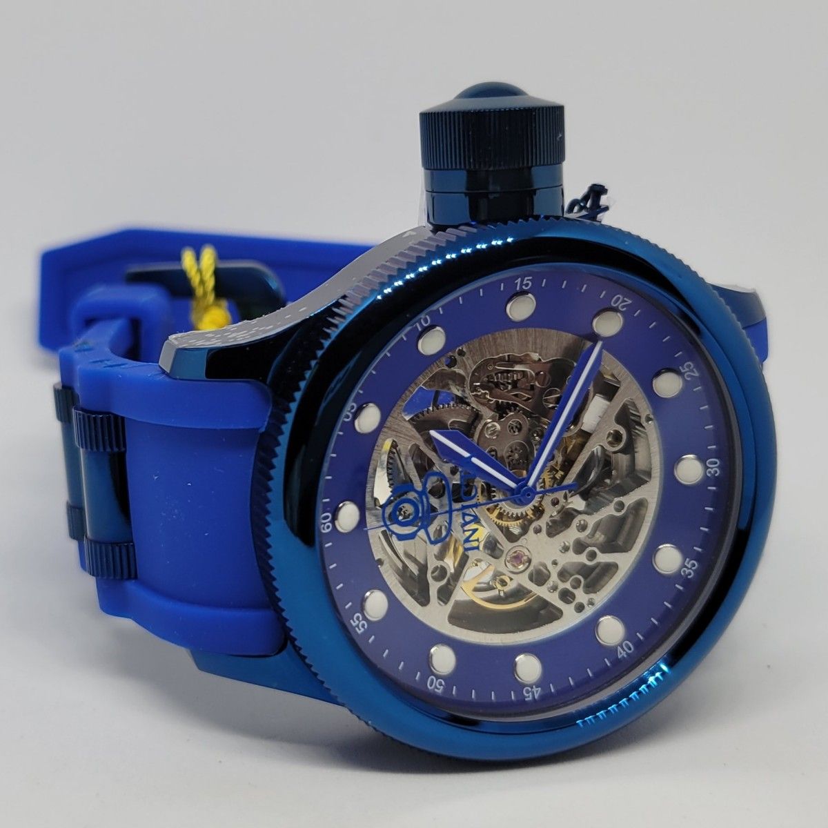 【何から何まで思いっ切り青】Invicta インビクタ 40743 51.5mm プロダイバー オート スケルトンダイヤル ブルー