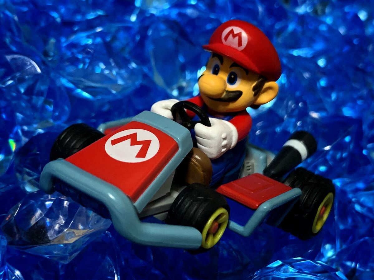 * Mario Cart Mario Choro Q pull-back car * figure amusement exclusive use not for sale Mario nintendo super Mario 