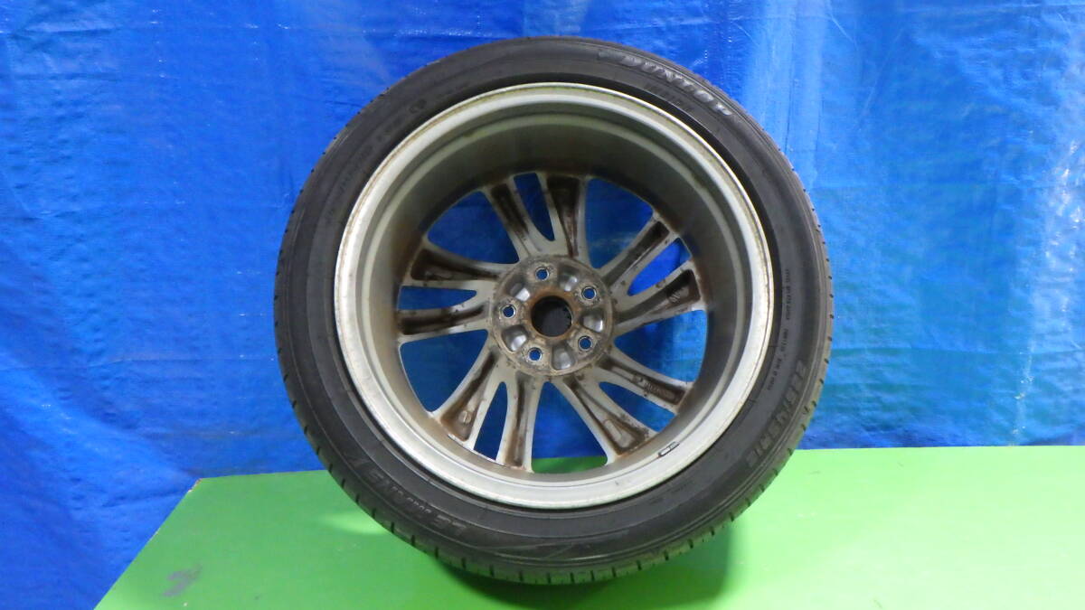 60316-2 レヴォーグ スバル純正 アルミ ホイール 18インチ 18ｘ7.5Ｊ 55 5H 5穴 タイヤ使用不可 中古 棚Ｚ_画像8