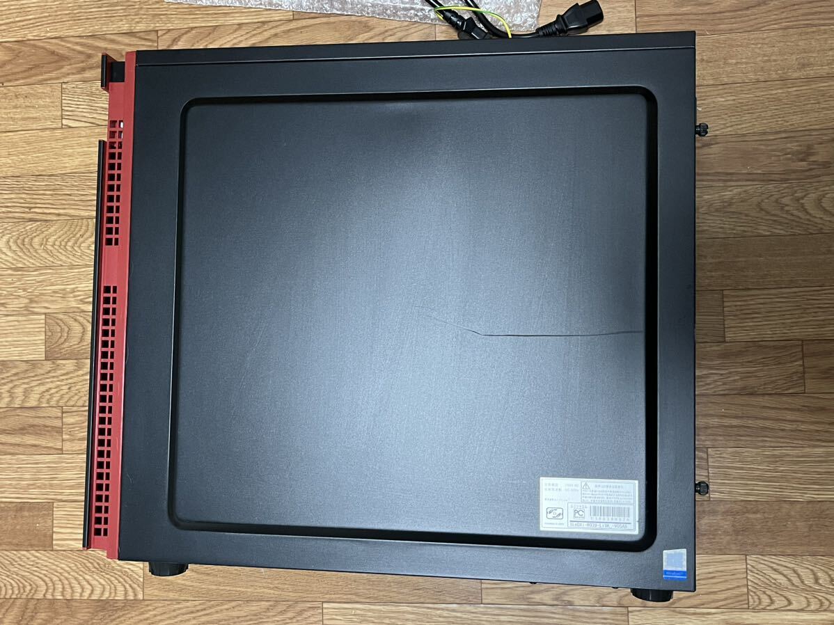 自作BTO PC ケースMSI Z390-S01 マザーボード 700W電源、水冷付き ■Y05の画像6