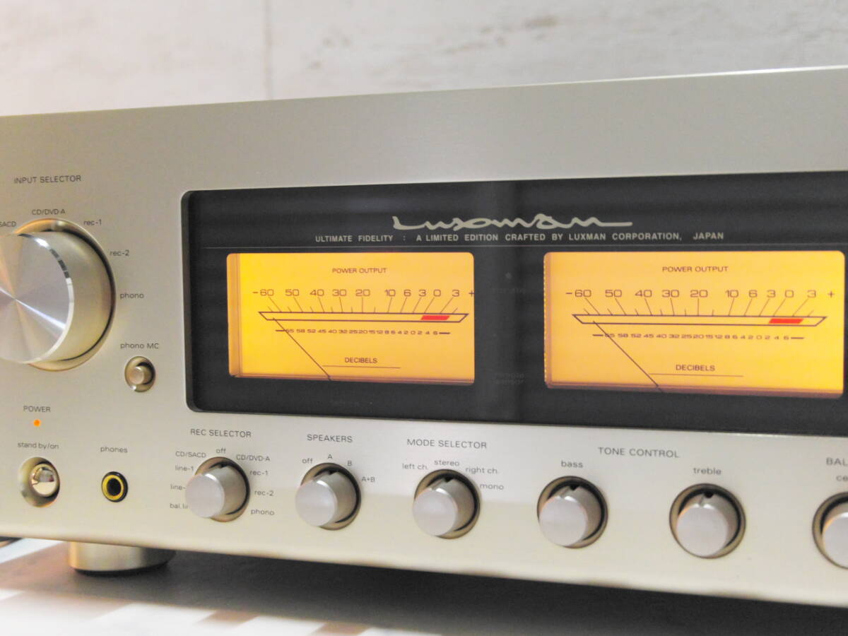 ◆ 人気な名機♪ LUXMAN L-505f プリメインアンプ 美品 ラックスマン ◆_画像7