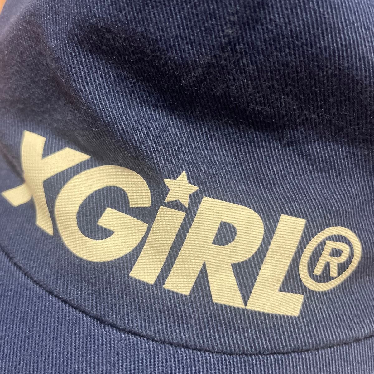 X-girl STAGES キャップ 帽子　エックスガールステージス フリーサイズ