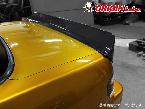 S13 シルビア ダックテール デザイン リアウイング Type-3 カーボン製 ダックテールウイング 羽 PS13 ORIGIN Labo. 人気商品_画像3