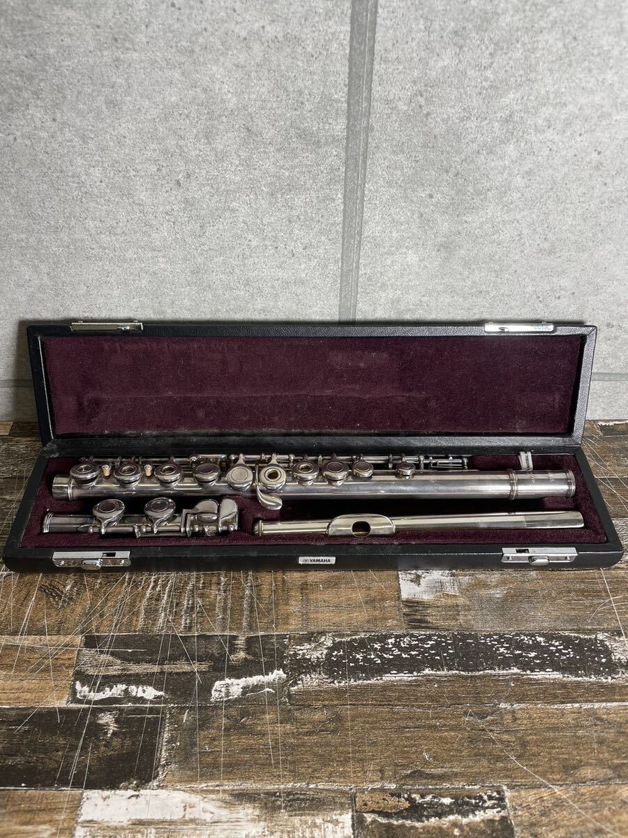 [0396] YAMAHA ヤマハ ESTABLISHED IN 1887 YFL-261フルート 楽器 器材 管楽器 ハードケース ソフトケース付き flauto 吹奏楽 の画像1