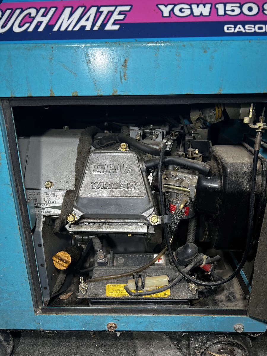 Yahoo!オークション - 【0395】YANMAR ヤンマー 発電溶接機 Yahoo!オークション - 【0395】YANMAR ヤンマー 発電溶接機