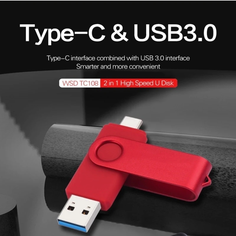 【新品・データ容量保証】2TBポータブルSSD USBドライブ 外付けストレージ　2TB Portable SSD USB Drive　（色：レッド）_画像1