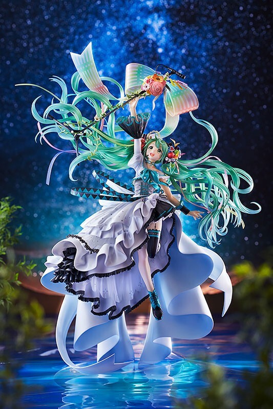 【新品未開封】 初音ミク　10周年記念　メモリアルドレス Memorial Dress Ver.　1/7スケールフィギュア_画像10