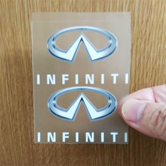 INFINITI 　インフィニティ　 ステッカー　２個セット_画像2