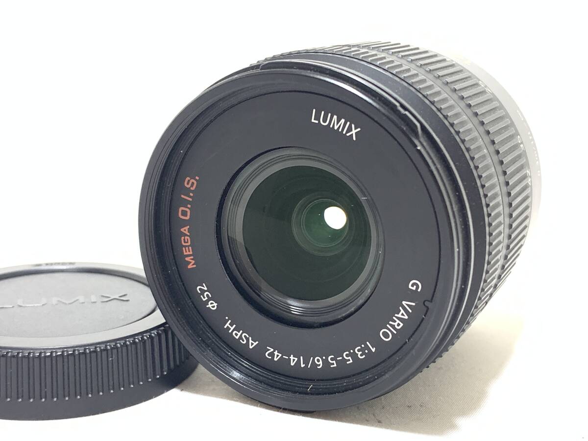 ★特上品★ Panasonic パナソニック LUMIX G VARIO 14-42mm F3.5-5.6 MEGA O.I.S. @2678_画像1