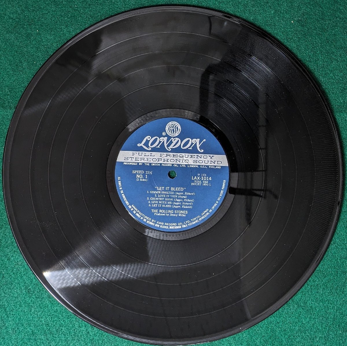 中古LP「LET IT BREED / レット・イット・ブリード」ROLLING STONES / ローリング・ストーンズ_画像5