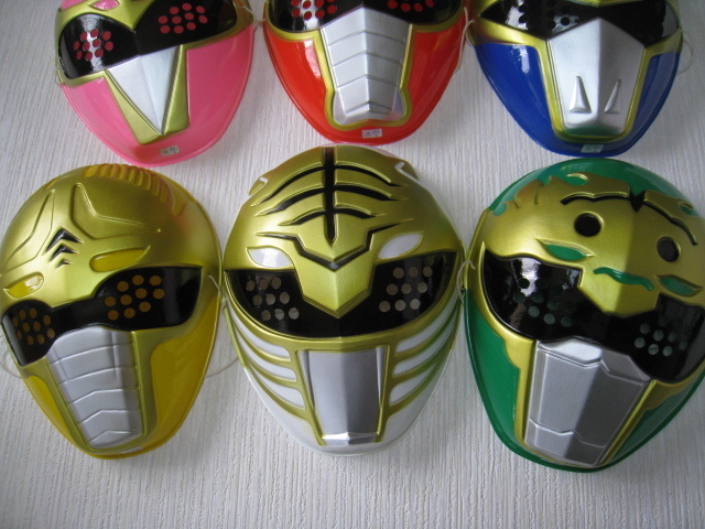  mask Gosei Sentai Dairanger 6 piece set 1993 year higashi . super Squadron Series ... special effects TV drama 