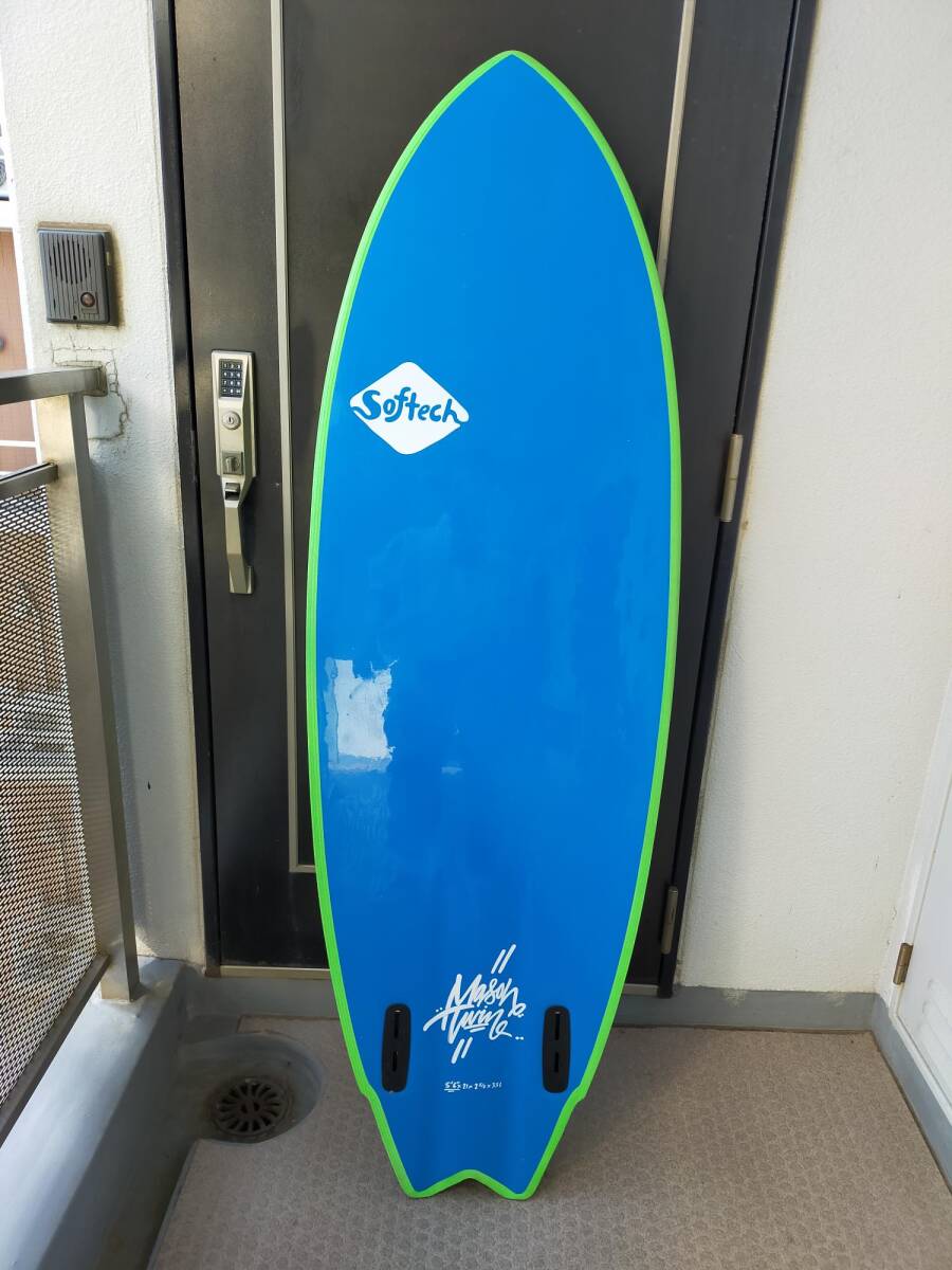 ★☆Softech SOFTBOARD ソフテック MASON TWIN メイソン ツイン 5'6" ソフトボード MASON HO シグネチャーモデル！！☆★_画像2