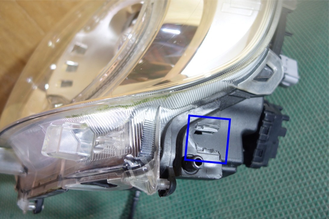 17756　LA800S ムーヴキャンバス 純正 LED 左右 ヘッドライト　＋LEDフォグ　補修用　KOITO 100-69038 打刻 8L_画像7