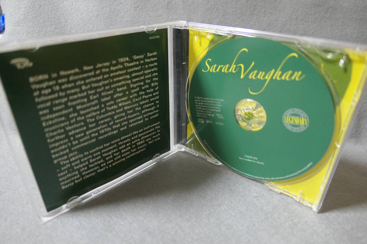 ●送料無料●中古CD● サラ・ヴォーン / Sarah Vaughan / Legendary Song Stylist _画像3