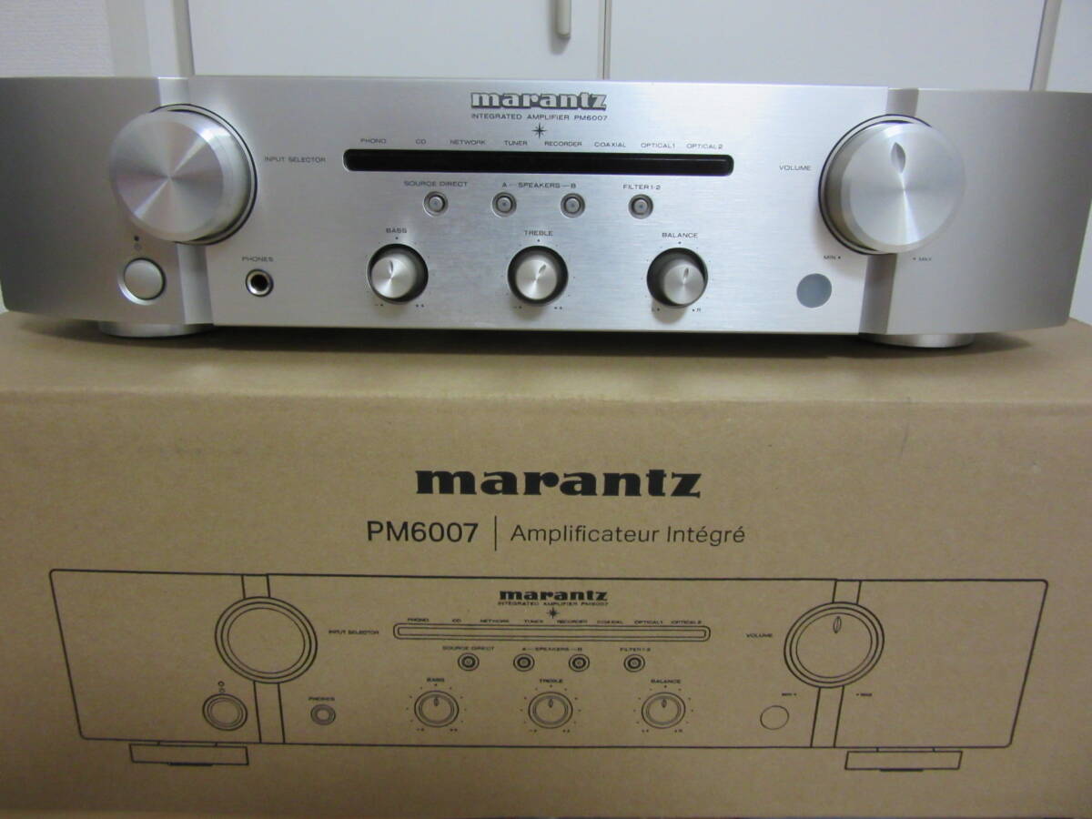 Marantz　マランツ　PM6007　保証2024年7月迄　2022年製_画像1