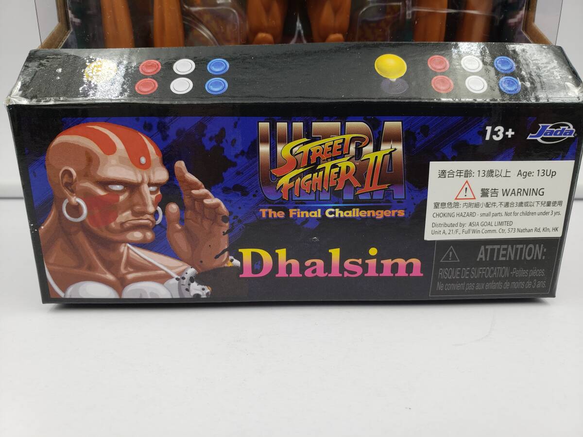 即決 新品 未開封 ウルトラストリートファイターII Ultra Street Fighter ダルシム Dhalsim 1/12 可動 アクションフィギュア Jada Toys_画像3