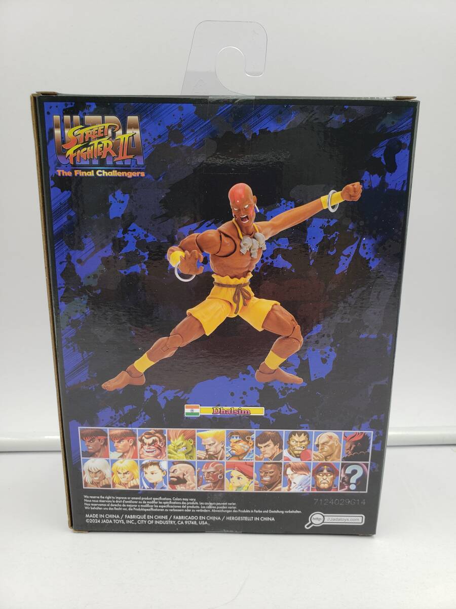 即決 新品 未開封 ウルトラストリートファイターII Ultra Street Fighter ダルシム Dhalsim 1/12 可動 アクションフィギュア Jada Toys_画像4