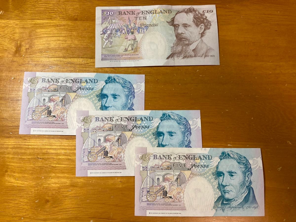 イギリス イングランド England ポンド紙幣 合計25ポンド|Yahoo イギリス イングランド England ポンド紙幣 合計25ポンド|Yahoo