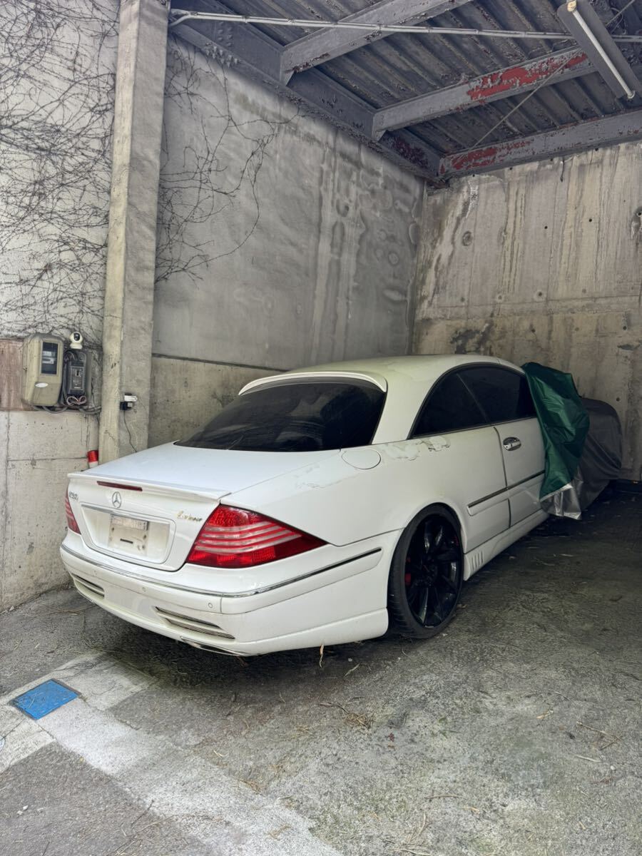  w215 CL500ロリンザF01仕様 丸車 部品取り車の画像10