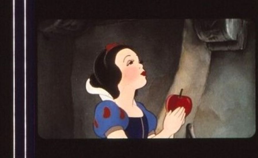 白雪姫と七人のこびと 35mm映画フィルム ウォルトディズニー グリム兄弟 Walt Disney ■連続５コマ SNOW WHITE AND THE SEVEN DWARFS_画像1