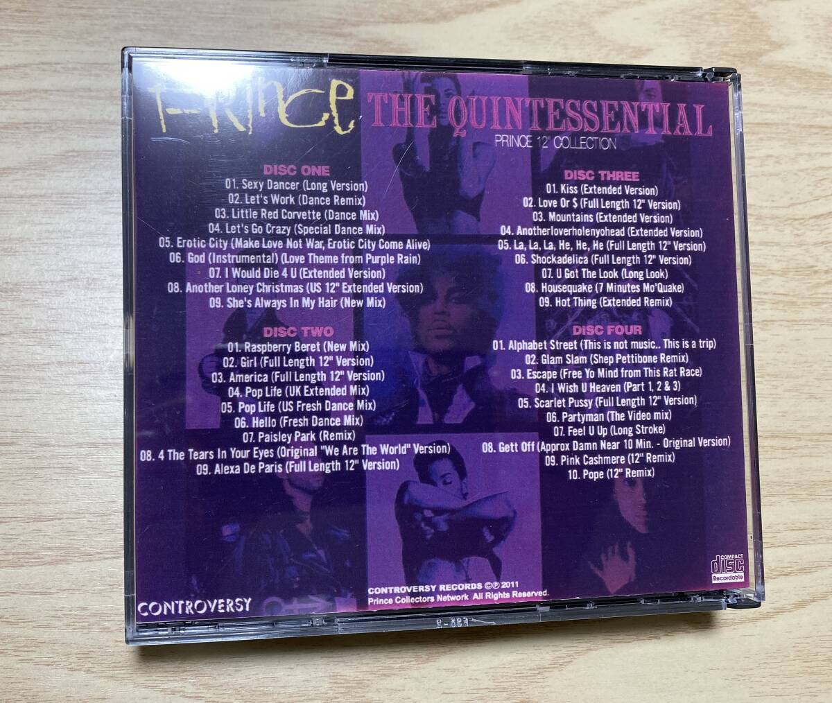 Prince◆THE QUINTESSENTIAL 12INCH COLLECTION 4枚組_画像2