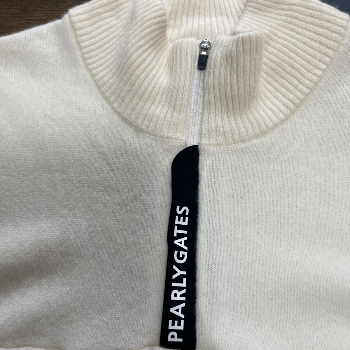 送料無料PEARLY GATESパーリーゲイツMENS羊毛カシミヤHALFZIP 送料無料PEARLY GATESパーリーゲイツMENS羊毛カシミヤHALFZIP