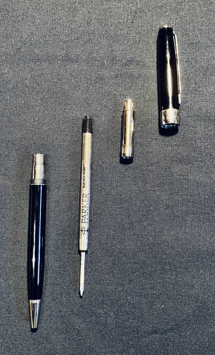 PARKER SONNET 黒 ボールペン パーカー ソネット 文具 文房具 筆記具 筆記用具 _画像3