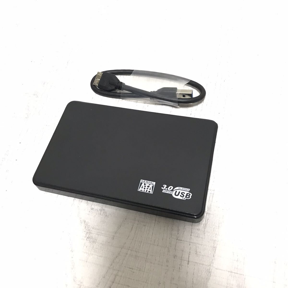 11777 外付けHDD 外付けハードディスク ハードディスク SATA ポータブル USB 外付け HDD 2.5インチ　500GB_画像1