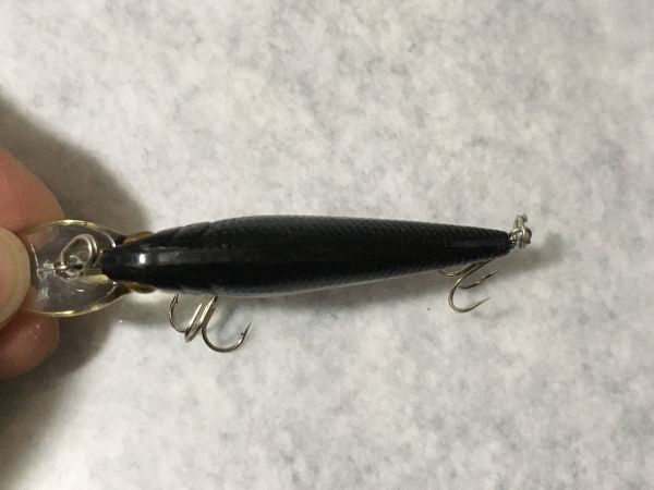 ベビーシャッド 50SP ホロブラック ベリーシルバーラメ ラッキークラフト Lucky Craft Bevy Shad (12)_画像4