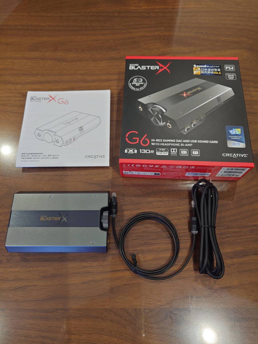 Creative Sound BlasterX G6 【美品】_画像1