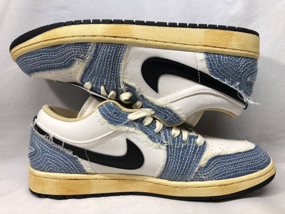 ■未使用 AIR JORDAN 1 LOW SE WORLD MAKE JAPAN AJ1 ナイキ エアジョーダン1 ロー SE ワールド メイク ジャパン FN7670-493 28cm ●240329の画像5