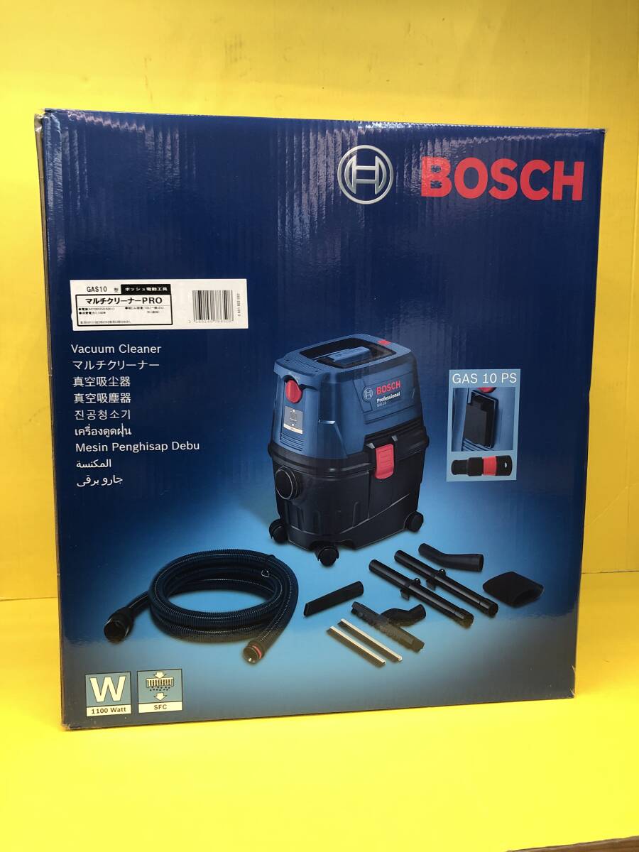 □【美品】ボッシュ(BOSCH) マルチクリーナーPRO GAS10 乾湿両用クリーナー 掃除機 吸塵_画像1