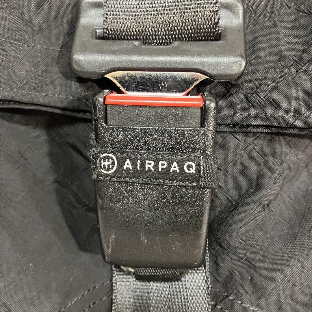 AIRPAQ (エアパック) ブラック 良品 20㍑ レア品 バックパックの画像2