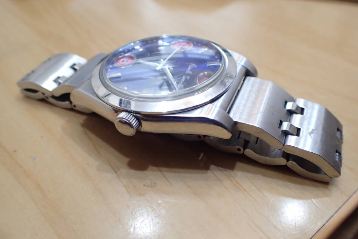 PaulSmith/ポールスミス ◆ 6038-T006396 ブルー文字盤/ポイントカラー メンズ腕時計_画像2