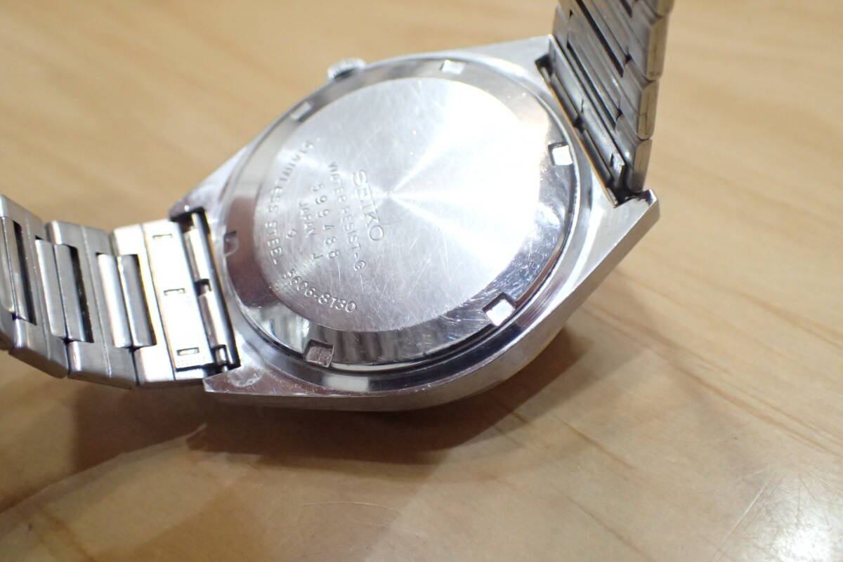 時計店在庫 ◆セイコー/SEIKO ロードマチック ◆ カットガラス/ブラウングラデーション 5606-8130 デイデイト メンズ自動巻き腕時計の画像4