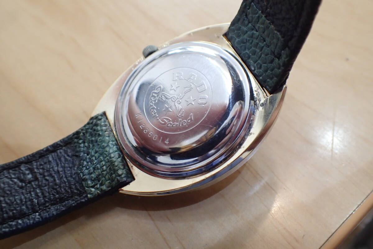 時計店在庫/長期保管 RADO/ラドー ◆ Simplonauto シンプロンオート 自動巻きアンティーク メンズ腕時計の画像3