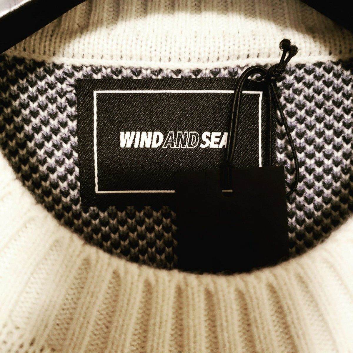 WIND AND SEA MT SNOW SWEATER XL マウンテン ニットセーター ウィンダンシー キムタク 