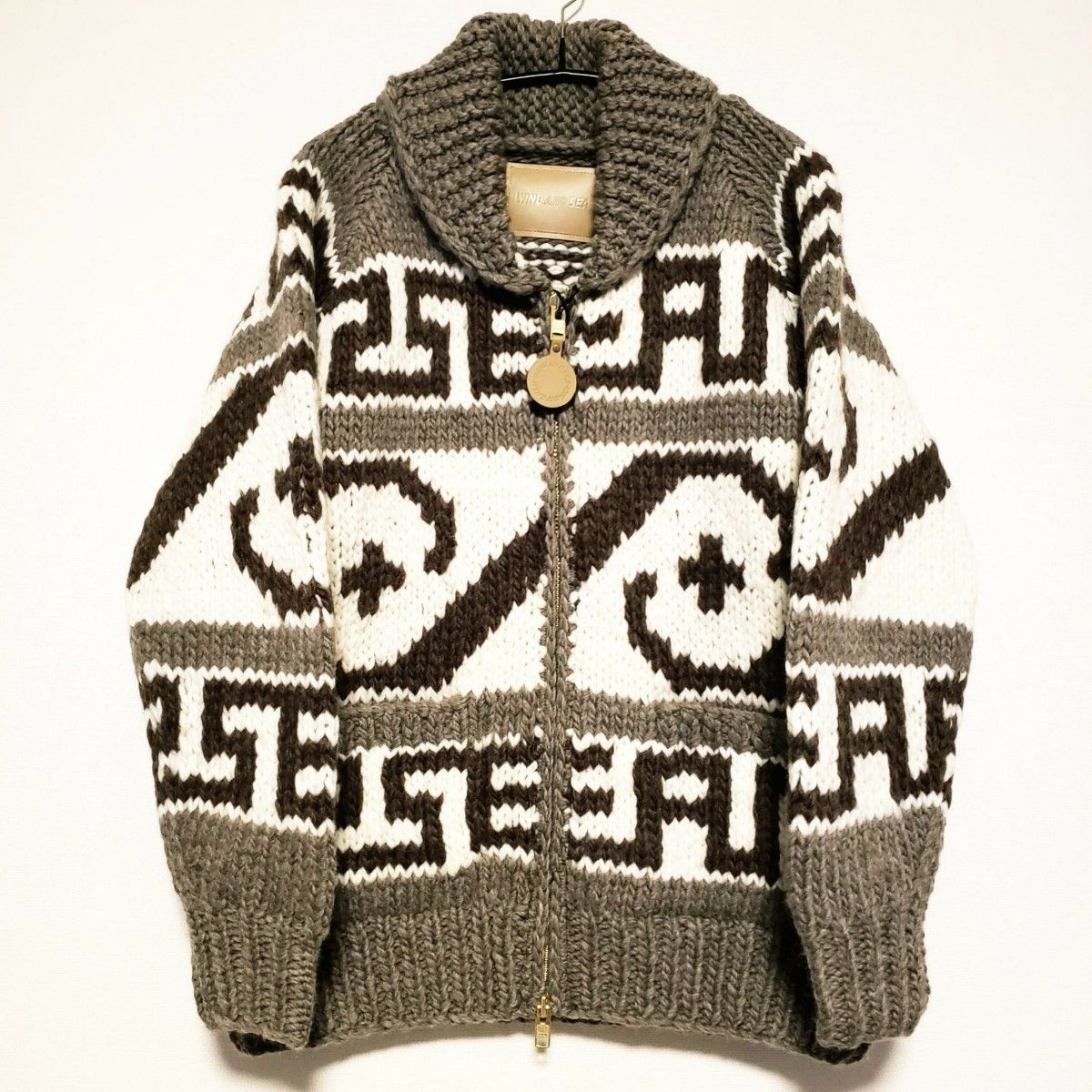WIND AND SEA COWICHAN KNIT OUTER ウィンダンシー カウチンニット セーター キムタク 熊谷隆志