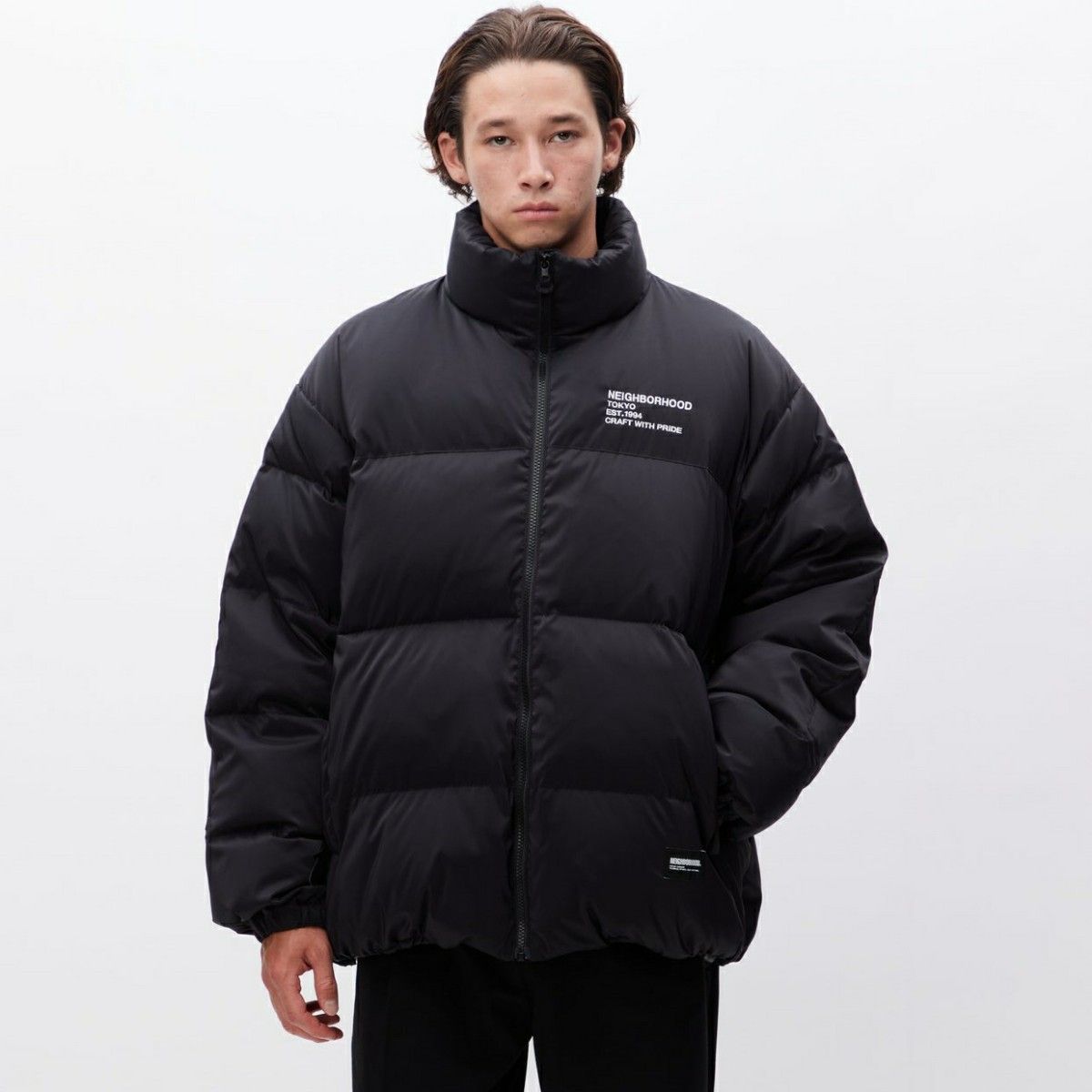 NEIGHBORHOOD CLASSIC DOWN JACKET 黒 XL ダウンジャケット ネイバーフッド WTAPS